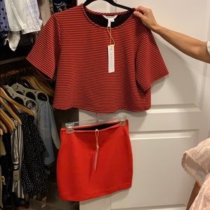 BCBG skirt and top SET never worn with tags